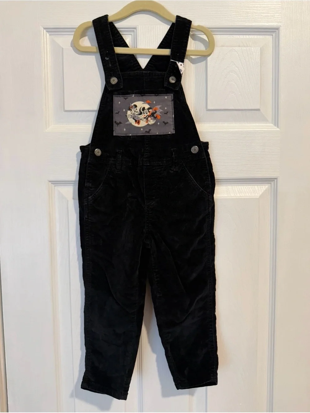 Halloween Disney Mickey and Minnie Overalls 3T
